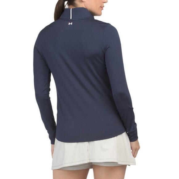 UNDER ARMOUR Midnight Navy Playoff Quarter Zip Jacket - Picture 2 of 2